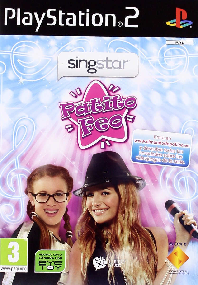 Sony SingStar Patito Feo - Karaoke para PlayStation con 20 Canciones de la Serie Juvenil Sony SingStar Patito Feo - Karaoke para PlayStation con 20 Canciones de la Serie Juvenil